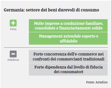 Germania: Settore Beni Durevoli di Consumo - Swot