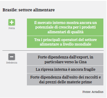 Market Monitor Alimentare Brasile 2017 - Swot