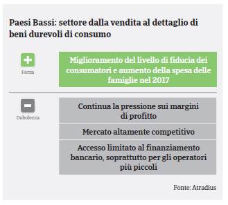 Paesi Bassi 2017 Consumi Durevoli swot